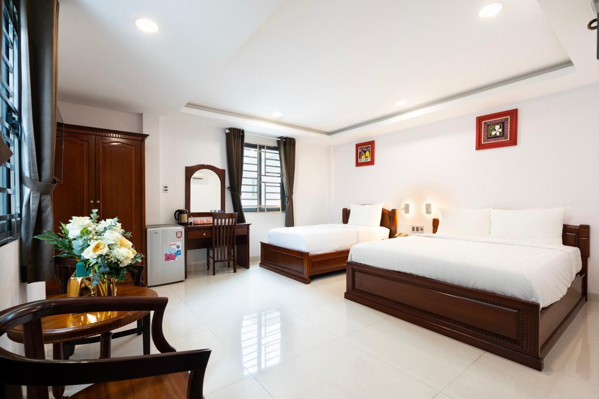Hoang Luxury Hotel Dist 1 Ho Chi Minh Exteriör bild