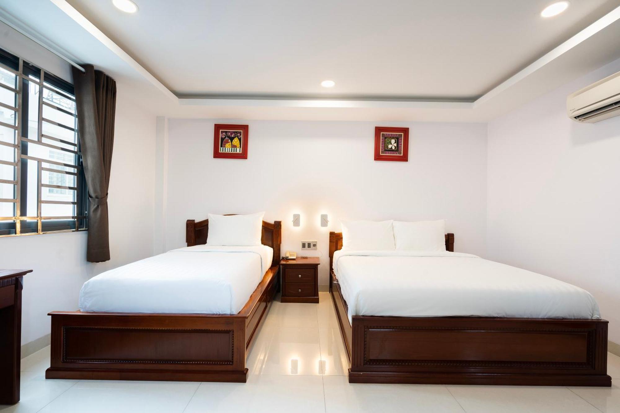 Hoang Luxury Hotel Dist 1 Ho Chi Minh Exteriör bild